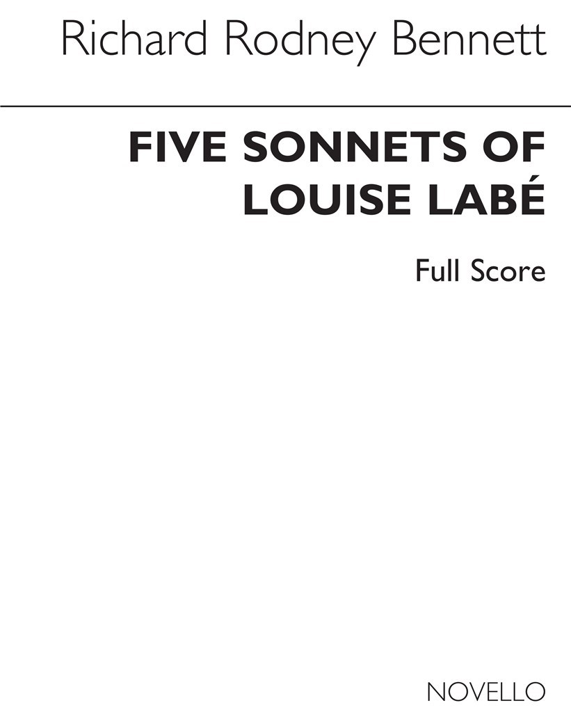 Five Sonnets For Louise Labe
